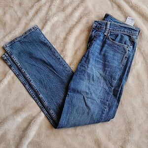 LEVI'S 514 STRAIGHT LEG STRETCH JEANS, 30X32